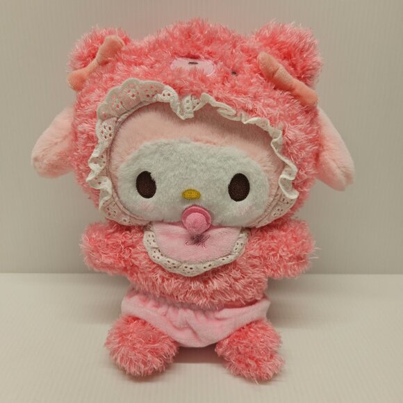 Sanrio My Melody Latekuma Bear Baby Pink Hello Kitty 9 Plush Stuffed Toy